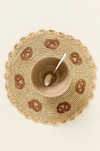 Napperon bretzel tissé à la main en Brown chez Anthropologie - Payton James - Modalova