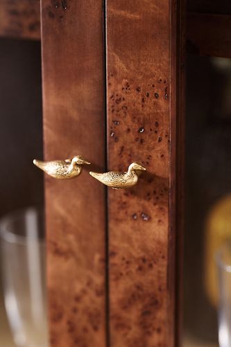 Bouton en laiton Canard Colvert taille: S chez - Anthropologie - Modalova