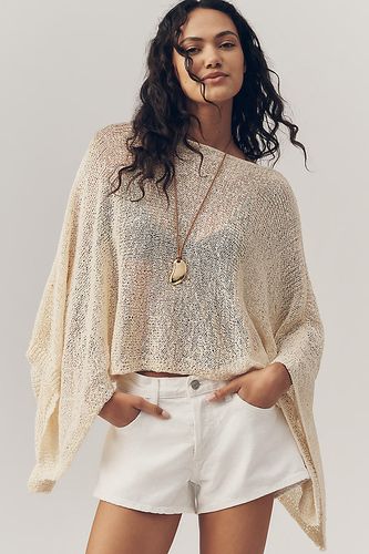 Poncho en tricot de gaze par en - By Anthropologie - Modalova