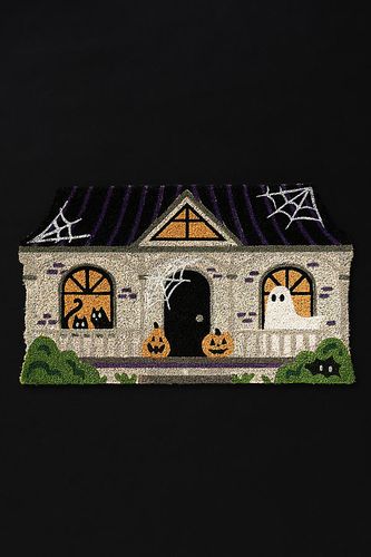 Paillasson imprimé en fibre de coco Maison Hantée en Purple taille: 18" x30" chez - Anthropologie - Modalova