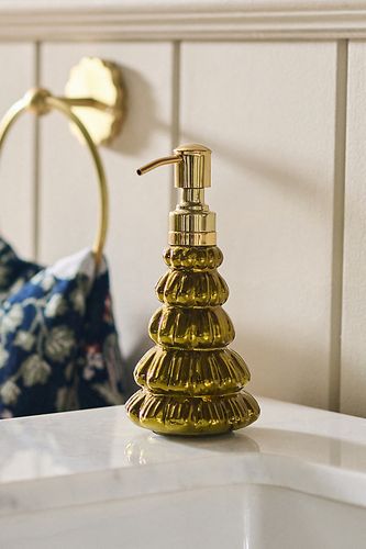 Pompe à savon Sapin de Noël en verre en Green chez - Anthropologie - Modalova