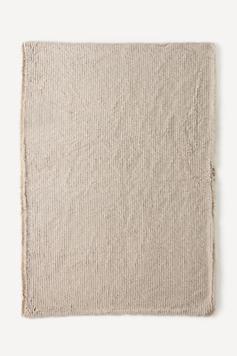 Couverture en fausse fourrure jacquard rayée par en taille: 50 x 70 - By Anthropologie - Modalova