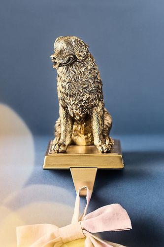 Porte-bas de Noël en forme d'icône animale pour chien en Brown chez - Anthropologie - Modalova