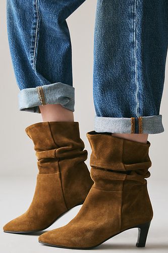 Bottines en daim froncées en taille: 36 - By Anthropologie - Modalova