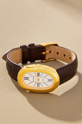 Montre ovale Bridgette en chez Anthropologie - Cendré - Modalova