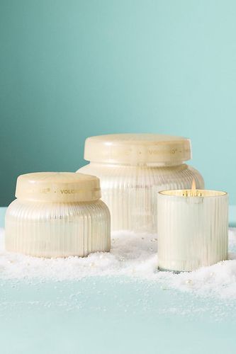 Bougie en verre volcan en White taille: L chez Anthropologie - Capri Blue - Modalova