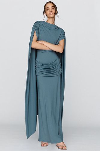 Robe longue drapée en jersey en taille: XS chez Anthropologie - Siempre - Modalova