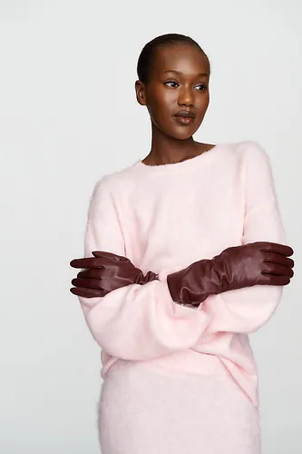 Gants en cuir moyens en taille: S - By Anthropologie - Modalova