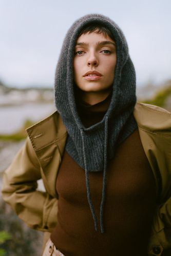 Capuche côtelée 100% cachemire en - By Anthropologie - Modalova