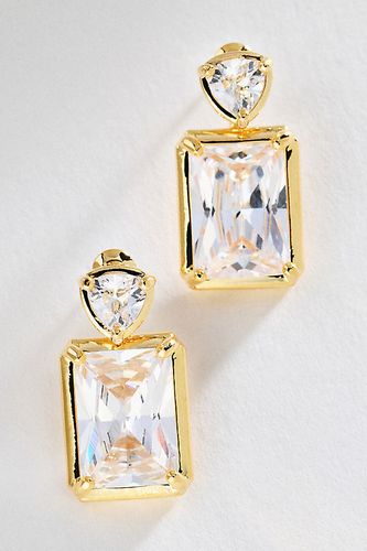 Boucles d'oreilles avant-arrière taille émeraude By en - Anthropologie - Modalova