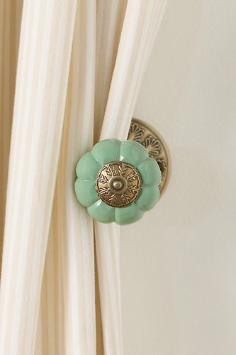 Embrasse de rideau Eloise en laiton en chez - Anthropologie - Modalova