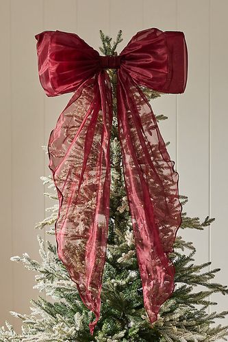 Cime d'arbre en naud d'organza chez - Anthropologie - Modalova