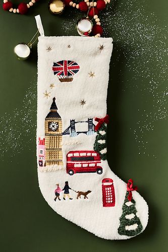 Holiday in the City Stocking en Red chez - Anthropologie - Modalova