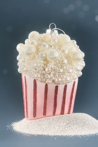 Ornement en verre alimentaire orné de bijoux en Red taille: Assorted chez - Anthropologie - Modalova