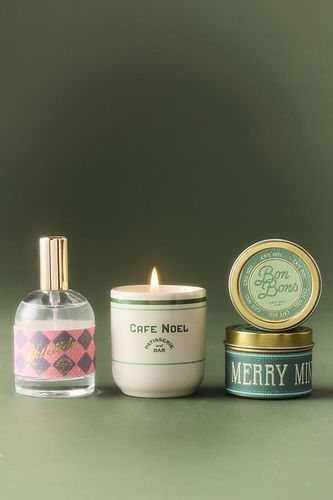 Coffret cadeau de bougies gourmandes boisées de voyage chez - Anthropologie - Modalova