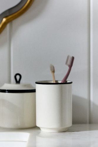Gobelet en céramique Piper à bord contrastant en chez - Anthropologie - Modalova