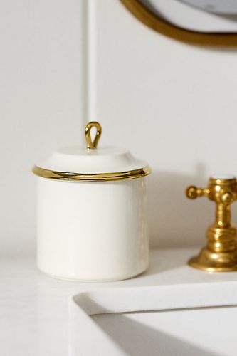 Boîte en céramique à bord contrastant Piper en Gold chez - Anthropologie - Modalova