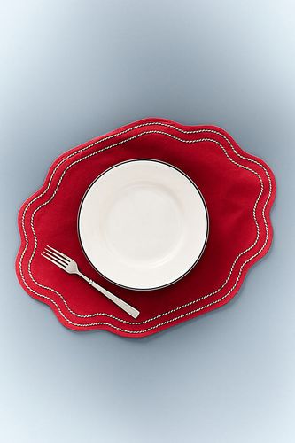 Set de table en coton brodé Madeline en Red chez - Anthropologie - Modalova