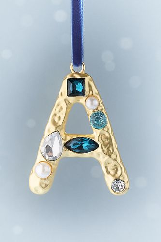 Ornement Monogramme Doré Orné de Bijoux chez - Anthropologie - Modalova