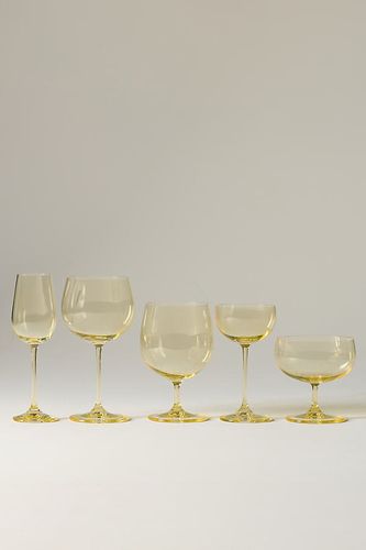 Verres à Apéritif Peony, Ensemble de 4 en Yellow chez - Anthropologie - Modalova