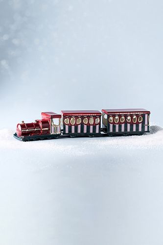 Pièce décorative en céramique Train d'hiver en Purple taille: Assorted chez - Anthropologie - Modalova