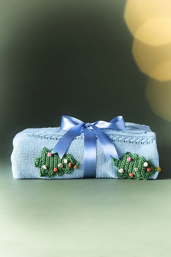 Couverture en tricot 100% coton Lillian Icon en taille: 50 x 70 chez - Anthropologie - Modalova