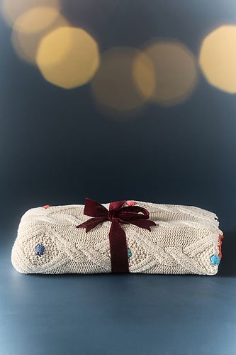 Couverture en tricot 100% coton Lillian Icon en taille: 50 x 70 chez - Anthropologie - Modalova