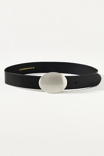 Ceinture à plaque ovale en Black taille: M - By Anthropologie - Modalova