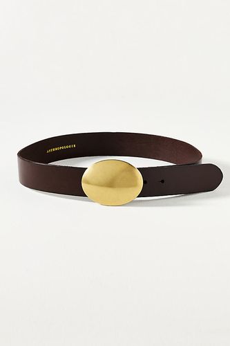 Ceinture à plaque ovale en Brown taille: L - By Anthropologie - Modalova