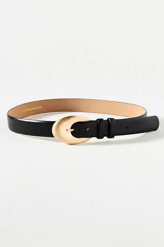 Ceinture en cuir à boucle arrondie par en taille: M - By Anthropologie - Modalova