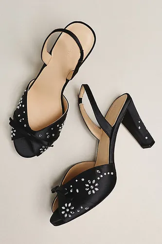 Escarpins à bride arrière avec cristaux en Black taille: Eu 37 chez Anthropologie - Maeve - Modalova