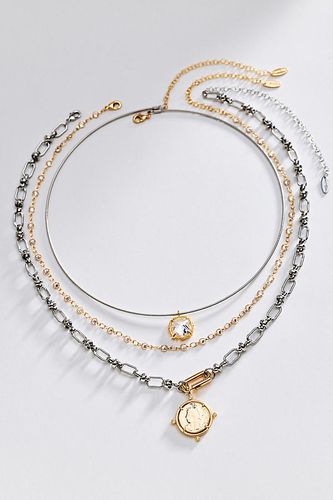 Ensemble de colliers superposés Shades of Sea par en Silver - By Anthropologie - Modalova
