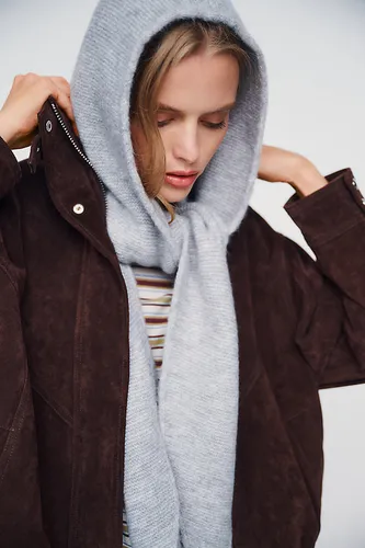 Capuche en maille fuselée mi-longue par en - By Anthropologie - Modalova
