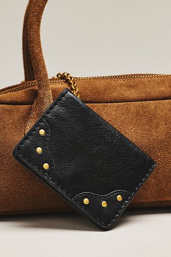 Porte-cartes porte-clés en cuir Arina By en - Anthropologie - Modalova