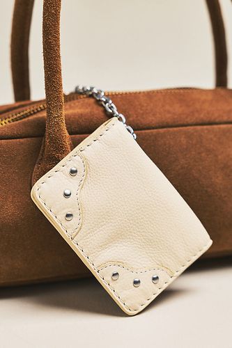 Porte-cartes porte-clés en cuir Arina By en - Anthropologie - Modalova