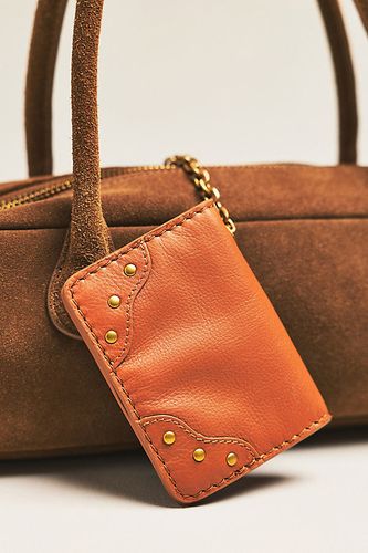Porte-cartes porte-clés en cuir Arina By - Anthropologie - Modalova