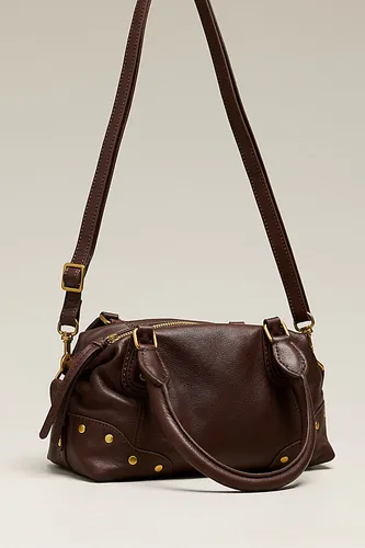 Mini sac cartable en cuir Arina en - By Anthropologie - Modalova