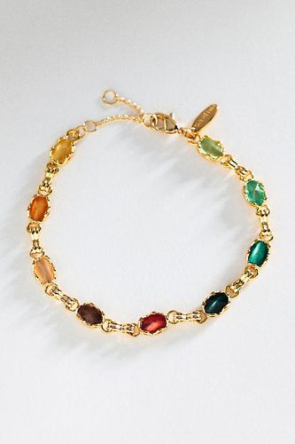 Bezel Stone Bracelet par - By Anthropologie - Modalova