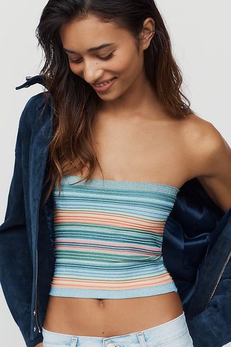 Haut Tube à Rayures Scintillantes taille: 2XS/XS chez Anthropologie - LyreBird - Modalova