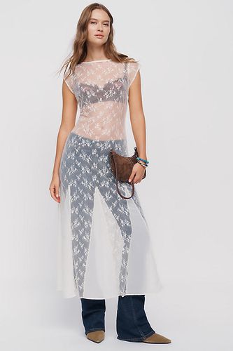 Robe longue en dentelle transparente en taille: XS chez Anthropologie - LyreBird - Modalova