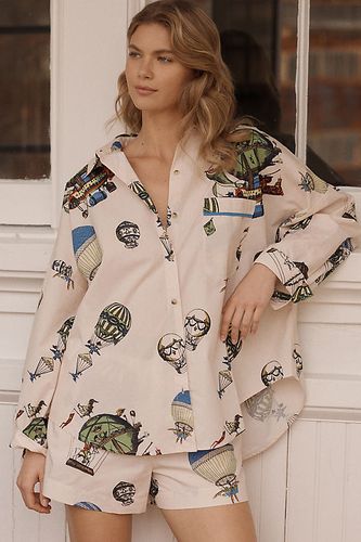 Chemise de pyjama oversize taille: S - By Anthropologie - Modalova