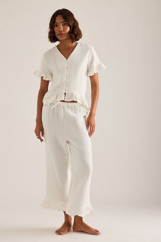 Bas de pyjama à volants Remi en taille: XL chez Anthropologie - Meeka - Modalova