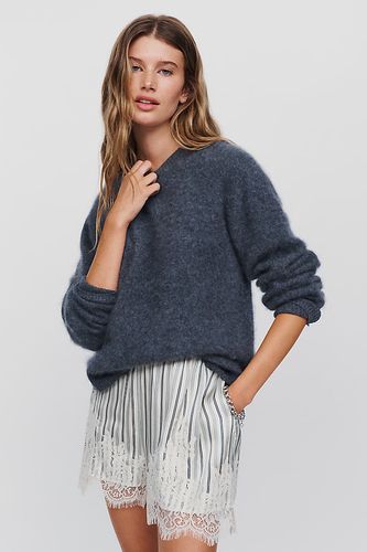Shorts en soie à bordure en dentelle , taille: XS chez Anthropologie - LyreBird - Modalova