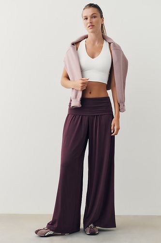 Pantalon large à taille repliée ModaLuxe en taille: M chez Anthropologie - LyreBird - Modalova