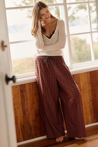 Pantalon en flanelle à jambe ample dramatique taille: XS chez Anthropologie - LyreBird - Modalova