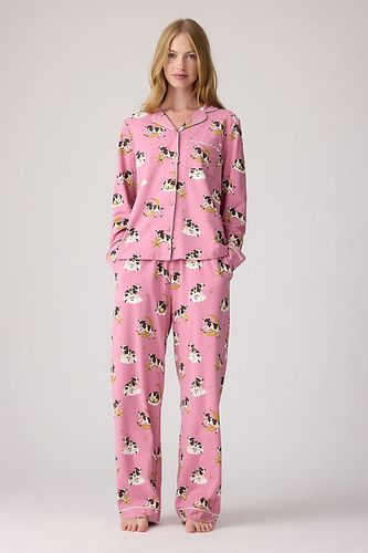 Ensemble Pyjama Long Imprimé Vache Cosmique en taille: Uk 6 chez Anthropologie - Chelsea Peers - Modalova
