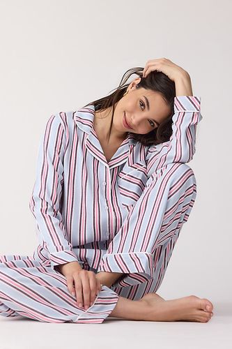 Chemise de pyjama brossée en taille: S chez Anthropologie - Stripe & Stare - Modalova