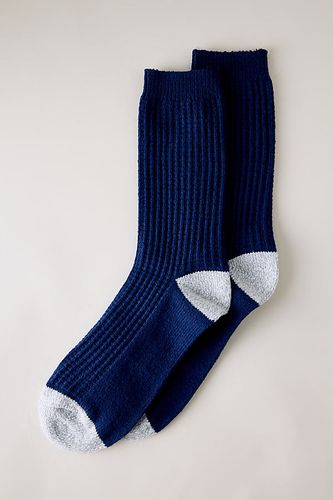 Chaussettes confortables en gaufre en Blue chez Anthropologie - LyreBird - Modalova