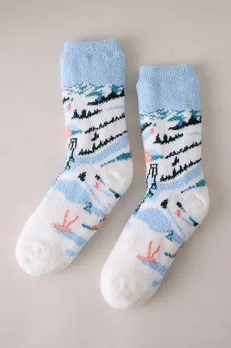 Chaussettes Douillettes en Sherpa chez - Anthropologie - Modalova