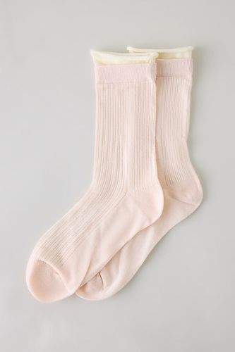 Chaussettes délicates à double revers par en - By Anthropologie - Modalova